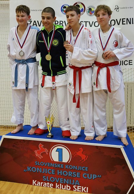 Ryan Markočič kadeti -52kg 3. mesto 